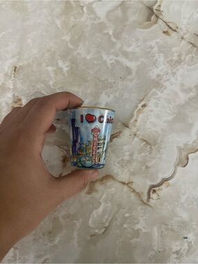 I ❤️ Chicago Colorful Souvenir Shot Glass